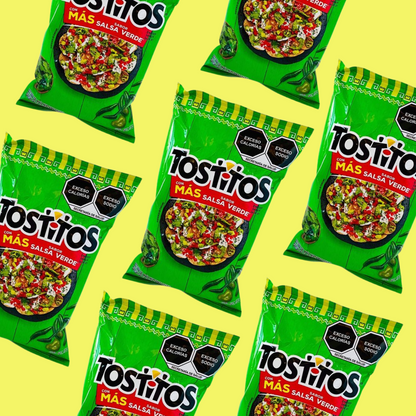 Nachos Sabritas Tostitos Salsa Verde 2 oz